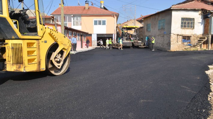 Gömürgen Mahallesi Sıcak Asfalt Çalışması